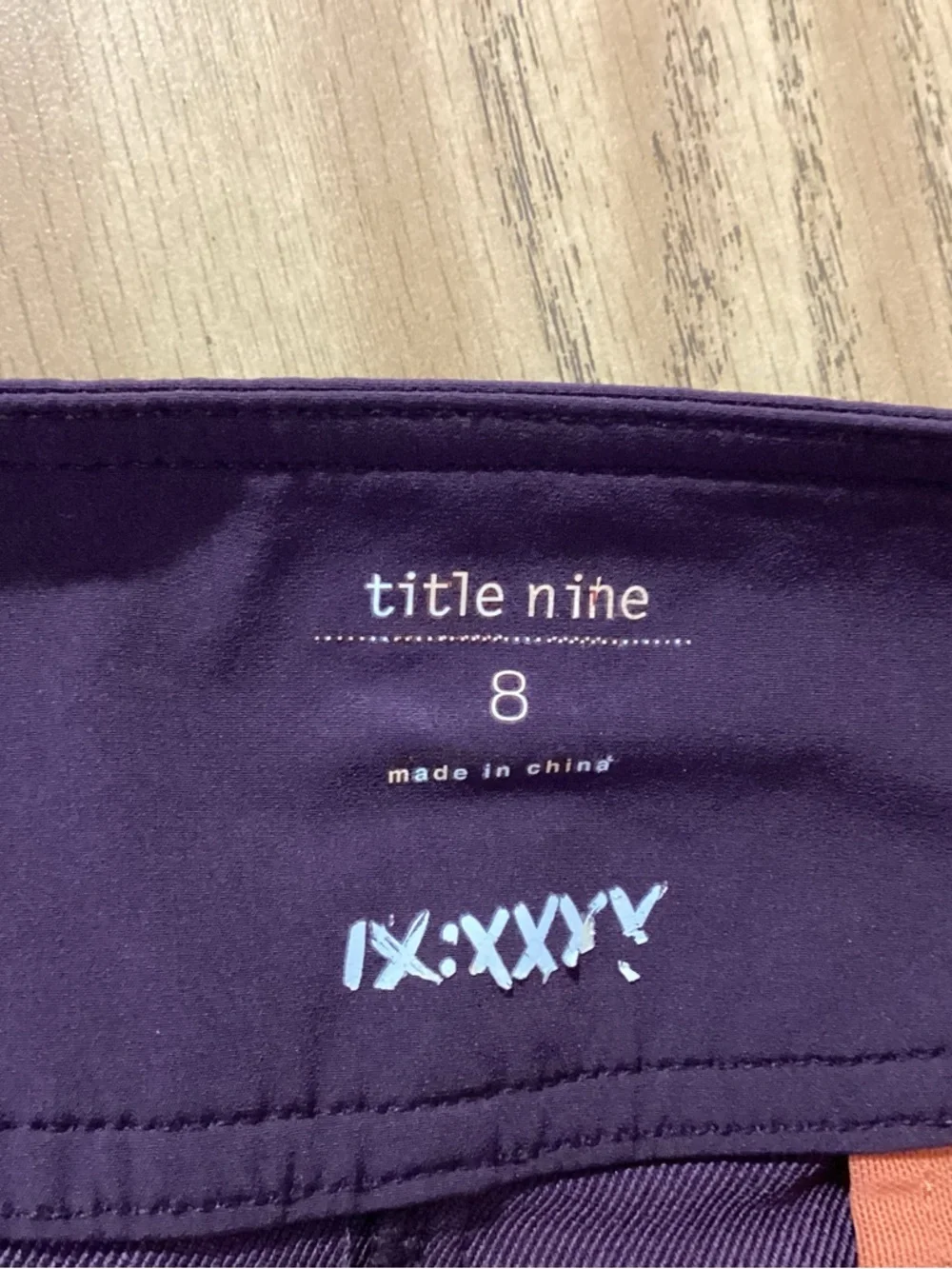 Title Nine Skirt Purple Size 8